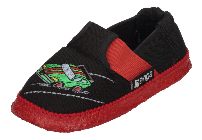 NANGA Kinderschuhe Hausschuhe DAYTONA - schwarz-0