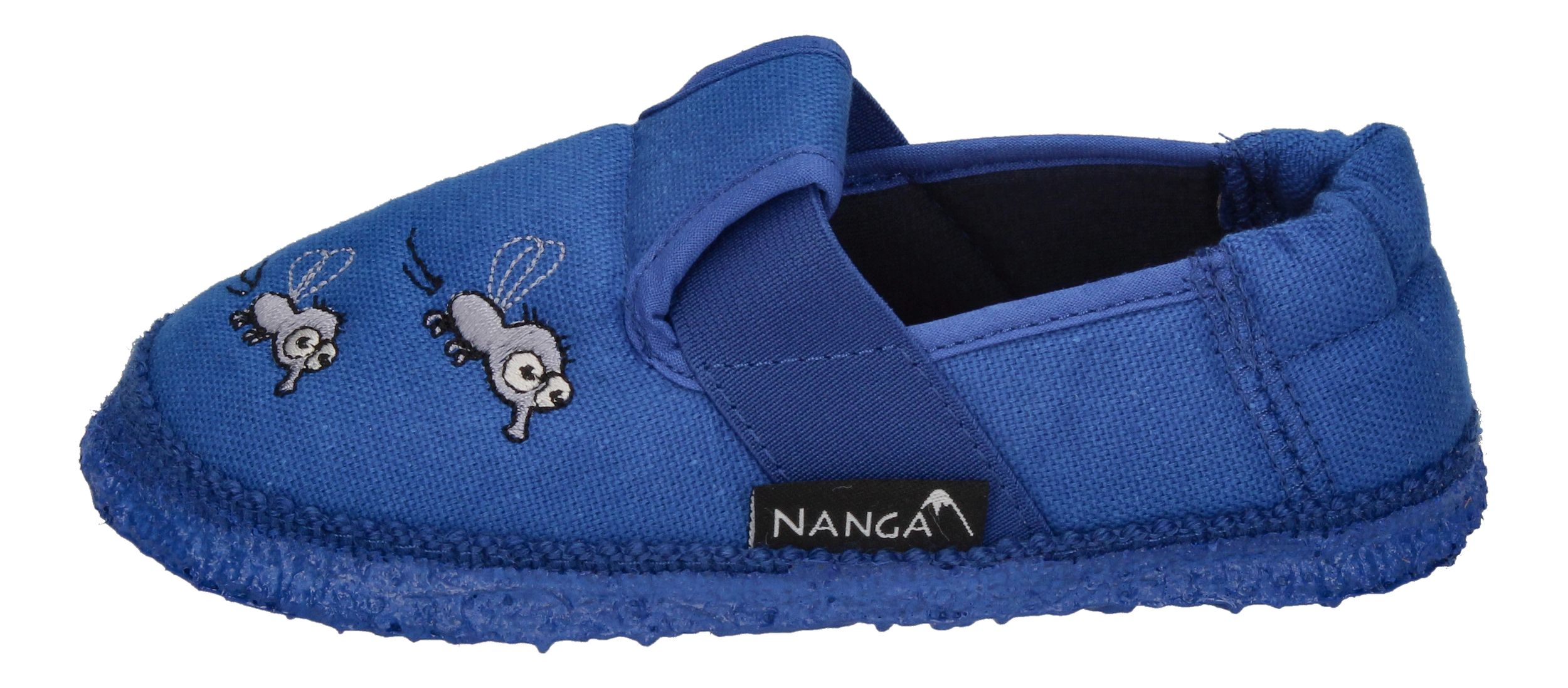 NANGA Kinderschuhe - Hausschuhe ELLIOT - mittelblau-1
