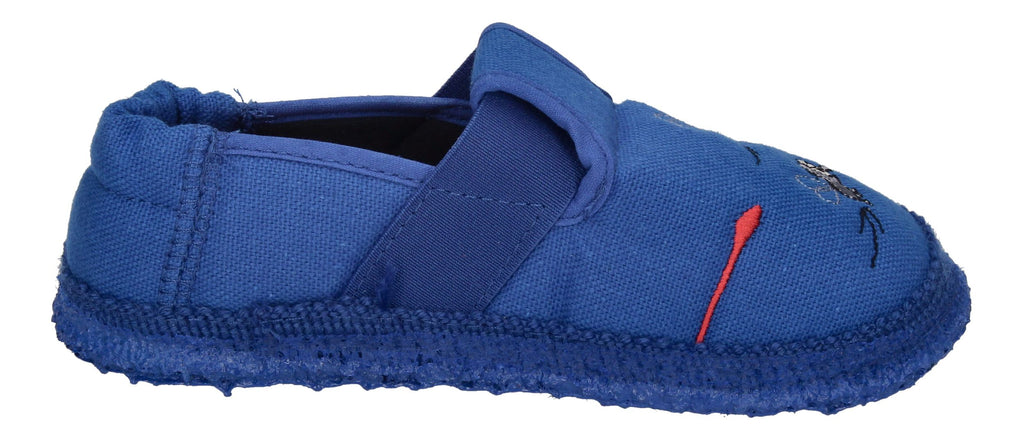 NANGA Kinderschuhe - Hausschuhe ELLIOT - mittelblau-3