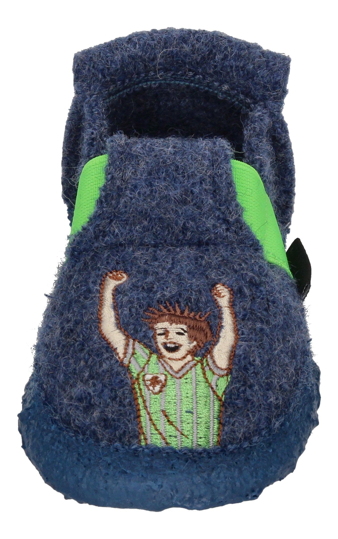 NANGA Kinderschuhe - Hausschuhe GOALIE - blau-3