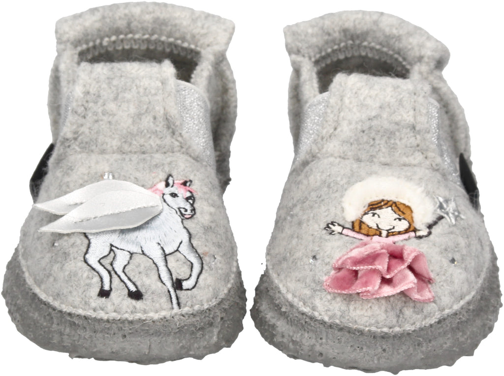 NANGA Kinderschuhe - Hausschuhe ICE PRINCESS - hellgrau-5