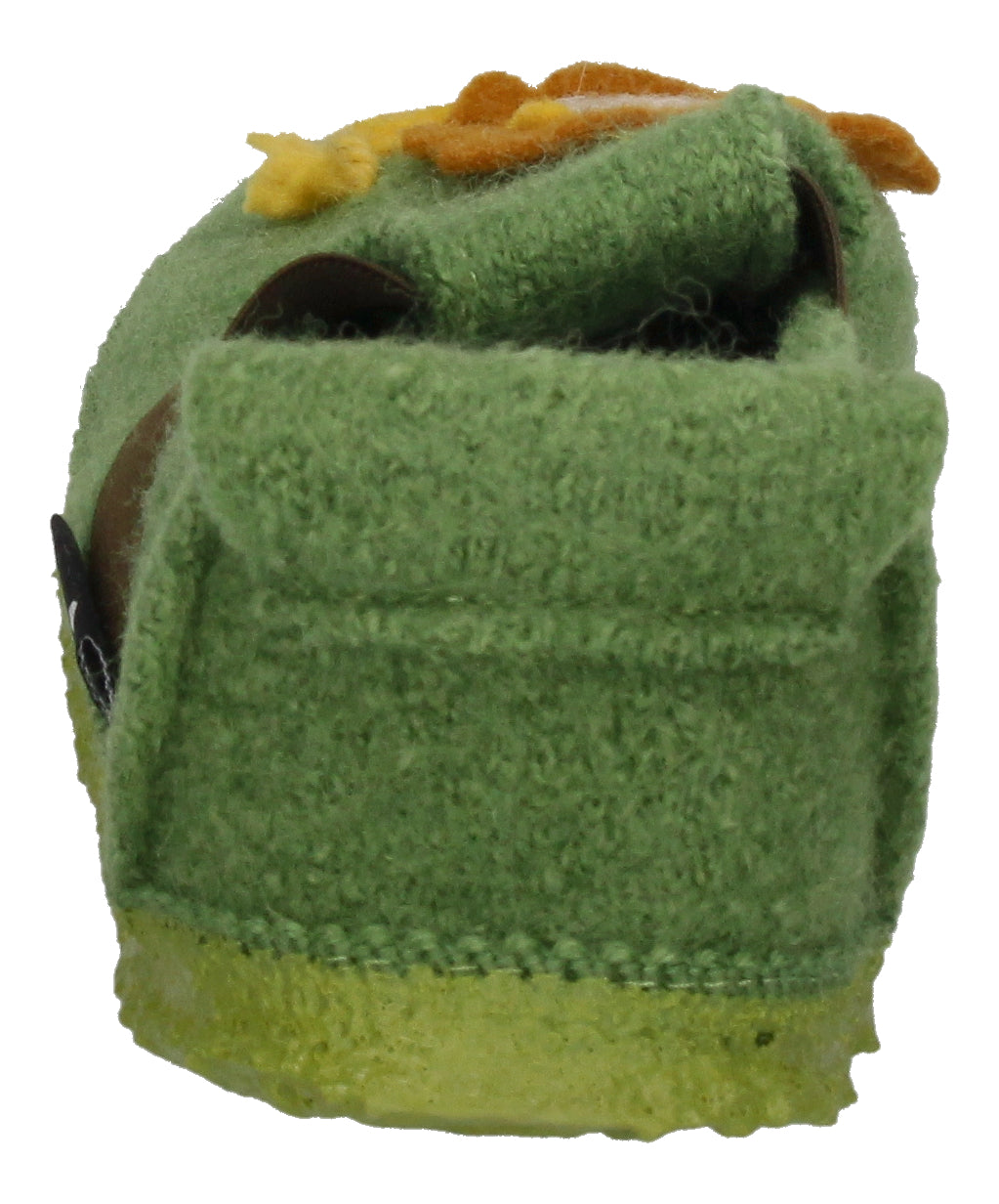 NANGA Kinderschuhe - Hausschuhe JUNGLE KINGS - grün-4