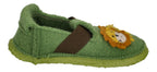 NANGA Kinderschuhe - Hausschuhe JUNGLE KINGS - grün-3