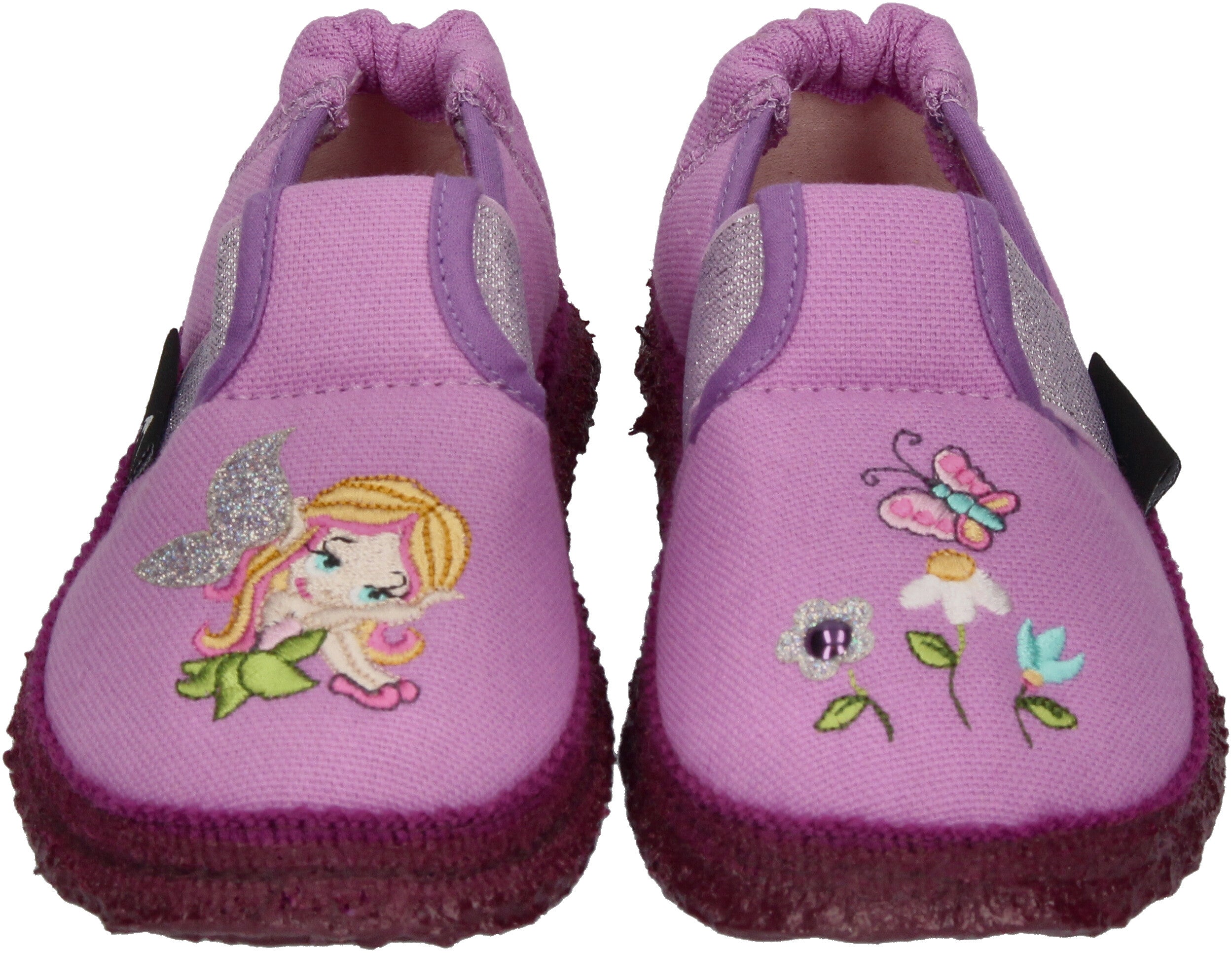NANGA Kinderschuhe - Hausschuhe KLEINE FEE - flieder-5