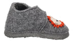 NANGA Kinderschuhe - Hausschuhe LION KING - mittelgrau-3