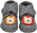 NANGA Kinderschuhe - Hausschuhe LION KING - mittelgrau-5