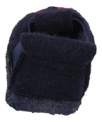 NANGA Kinderschuhe - Hausschuhe LITTLE FIREMAN - navy-4