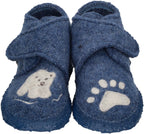 NANGA Kinderschuhe - Hausschuhe LITTLE POLAR BEAR blau-5