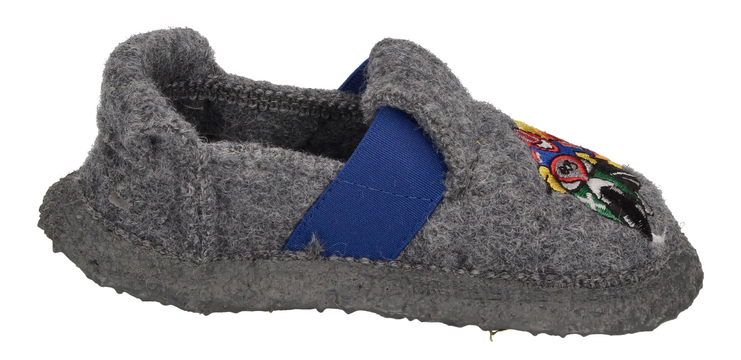 NANGA Kinderschuhe - Hausschuhe MOTO - grau-3