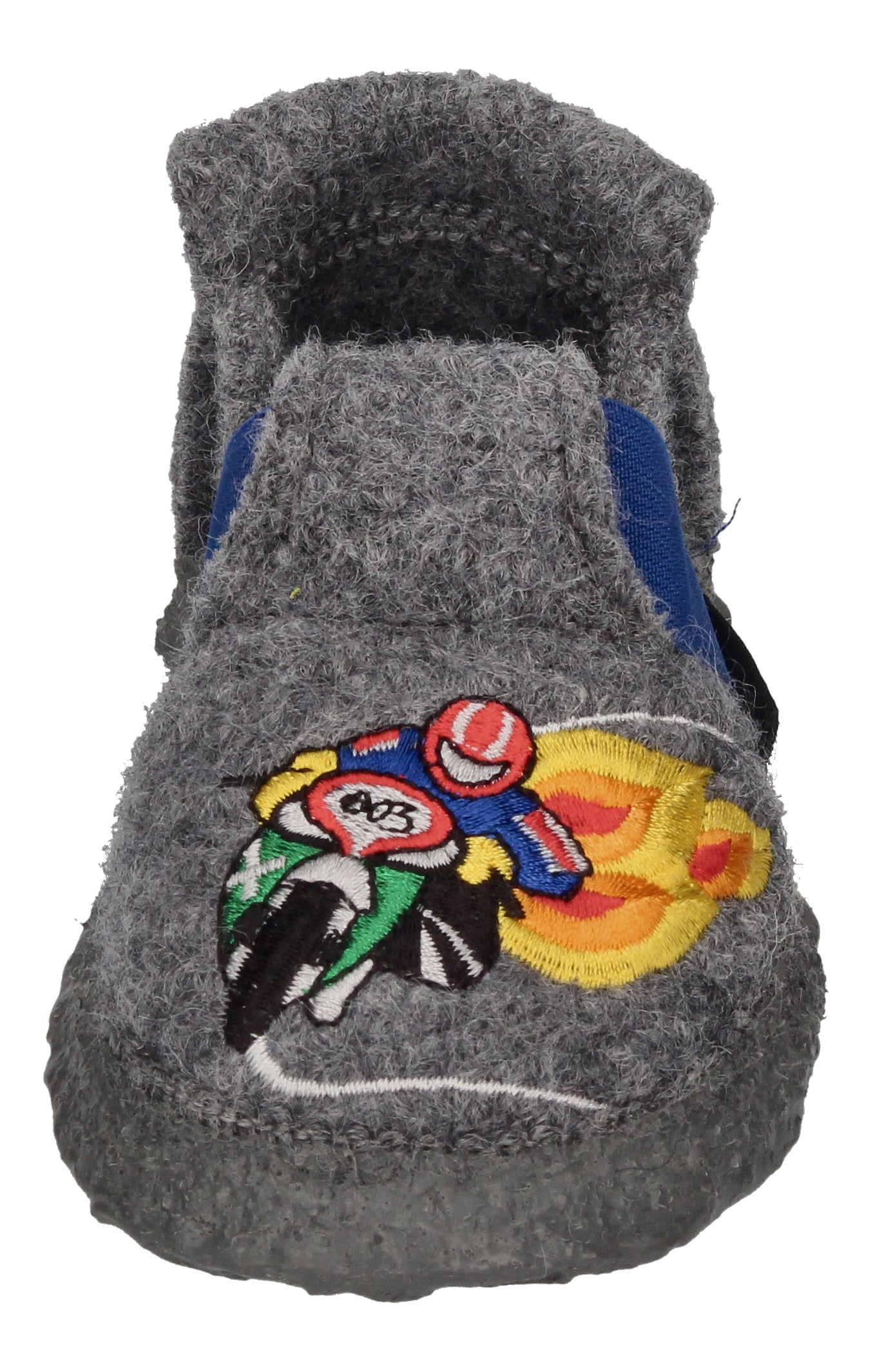 NANGA Kinderschuhe - Hausschuhe MOTO - grau-2