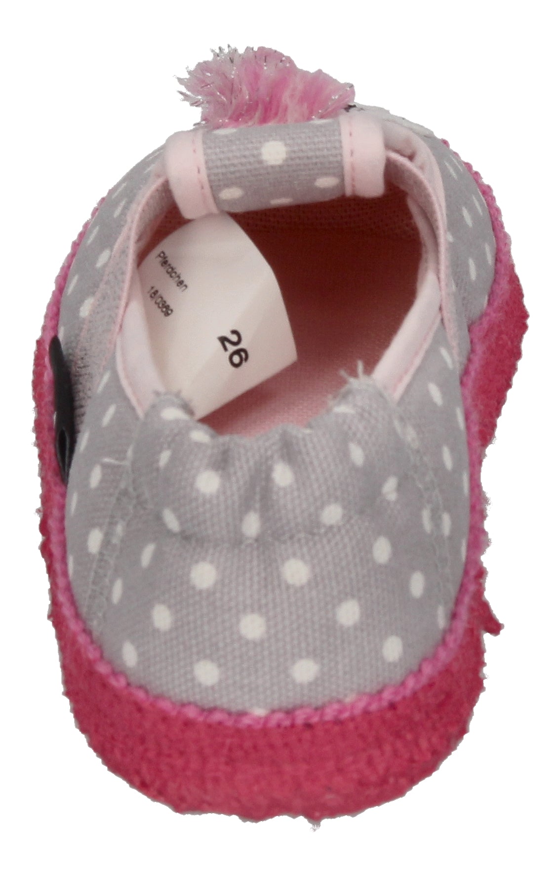 NANGA Kinderschuhe - Hausschuhe PFERDCHEN  - hellgrau-4