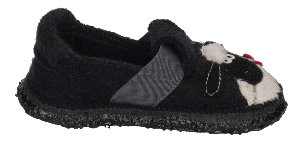 NANGA Kinderschuhe - Hausschuhe SHAUNY - black-3