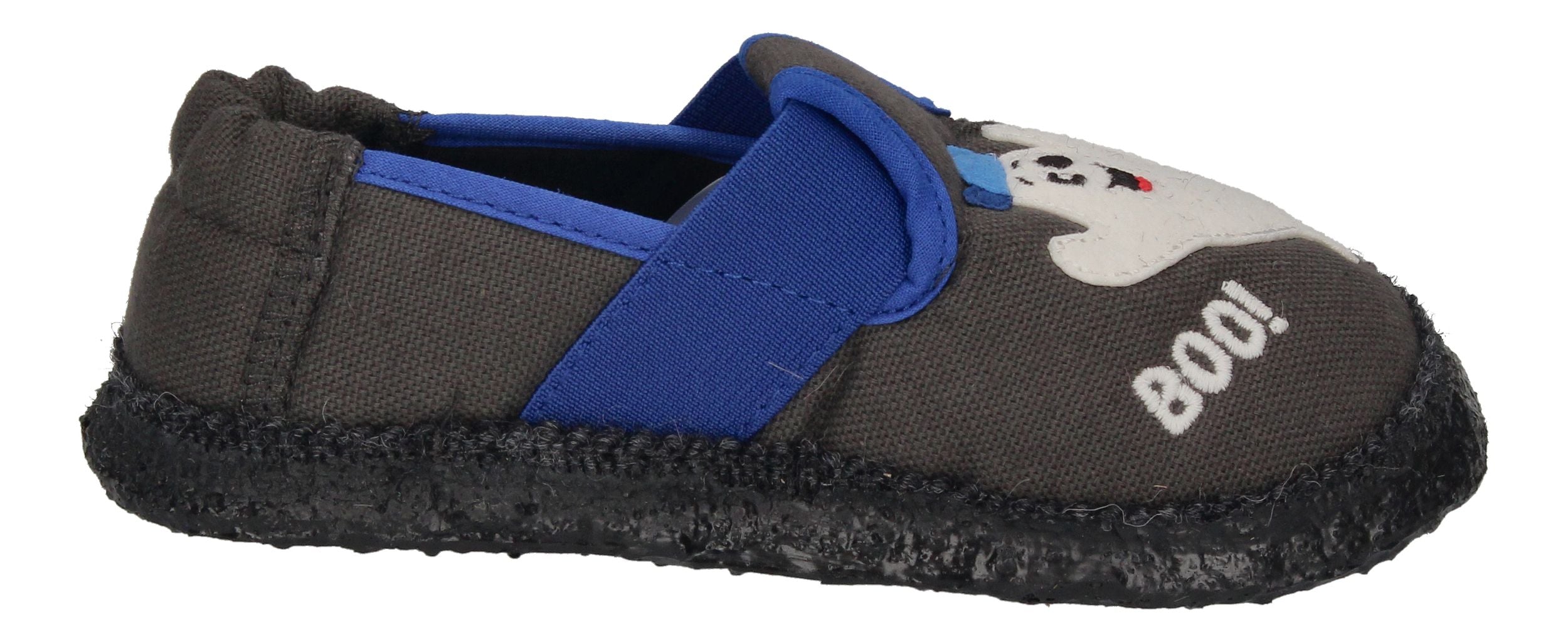 NANGA Kinderschuhe - Hausschuhe SPUKI - dunkelgrau