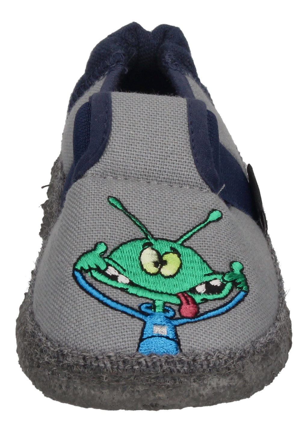 NANGA Kinderschuhe - Hausschuhe UFO - hellgrau