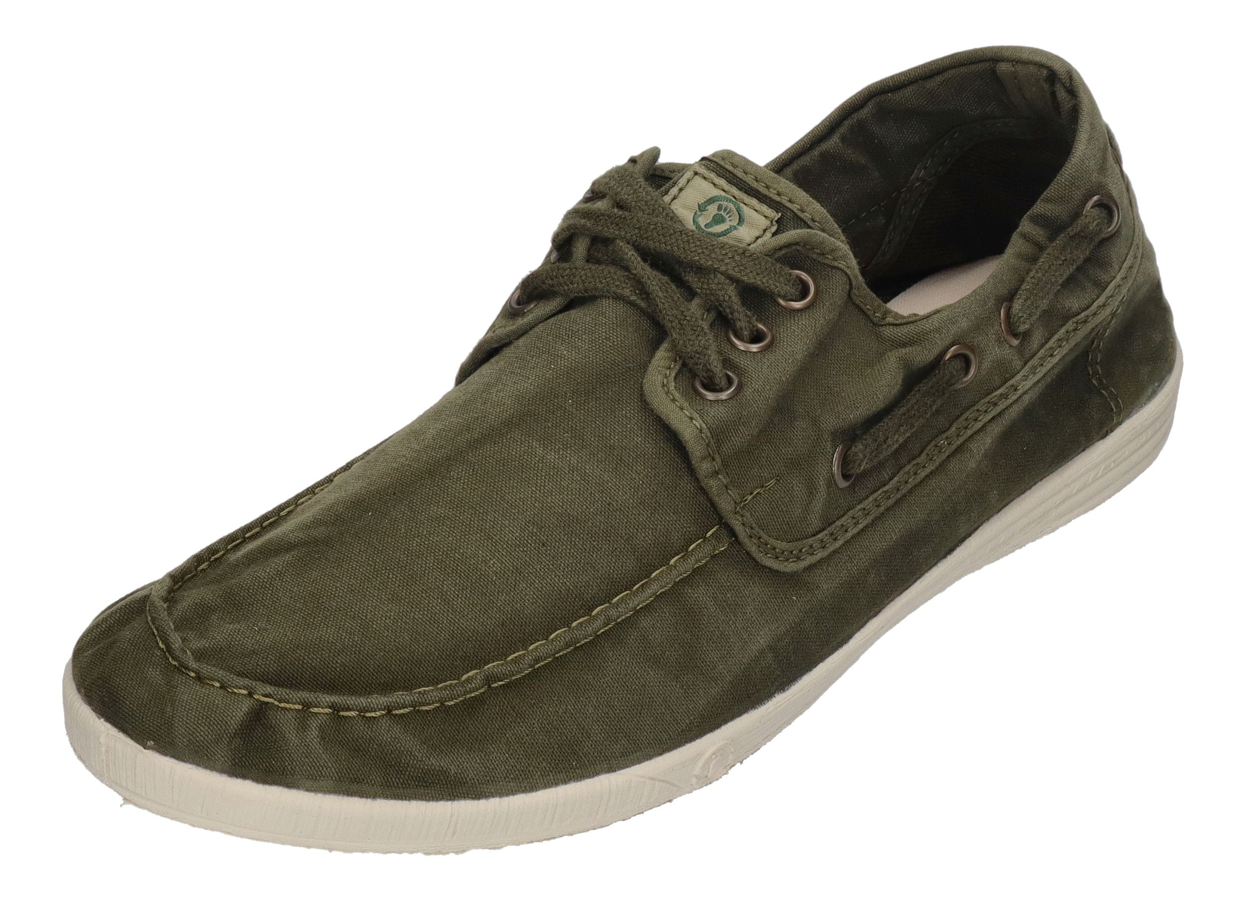 NATURAL WORLD Herren Sneakers OLD ELBRUS 303E kaki enz 622