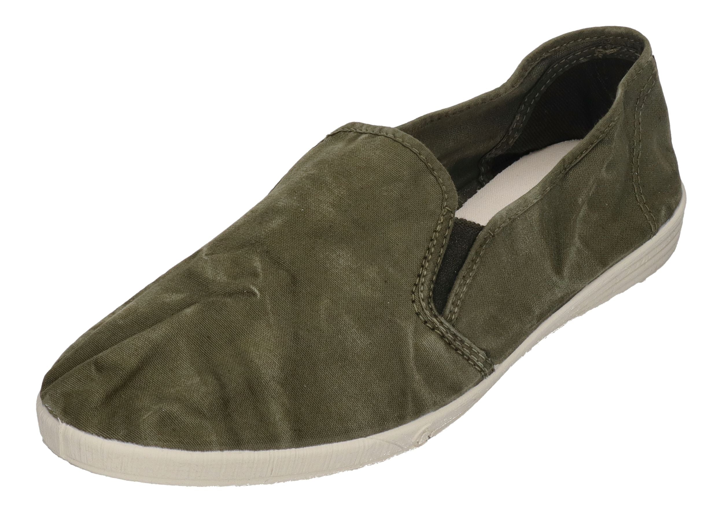 NATURAL WORLD Sneakers OLD CRABE 315E - Kaki Enz 622