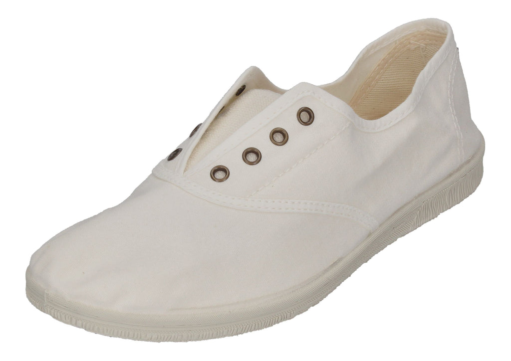 NATURAL WORLD Damen Sneakers OLD ARUM 612 - blanco 505-0