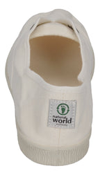 NATURAL WORLD Damen Sneakers OLD ARUM 612 - blanco 505-4