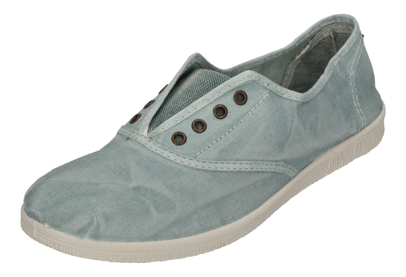 NATURAL WORLD Damen Sneakers - OLD ARUM 612E - Aqua 640-0