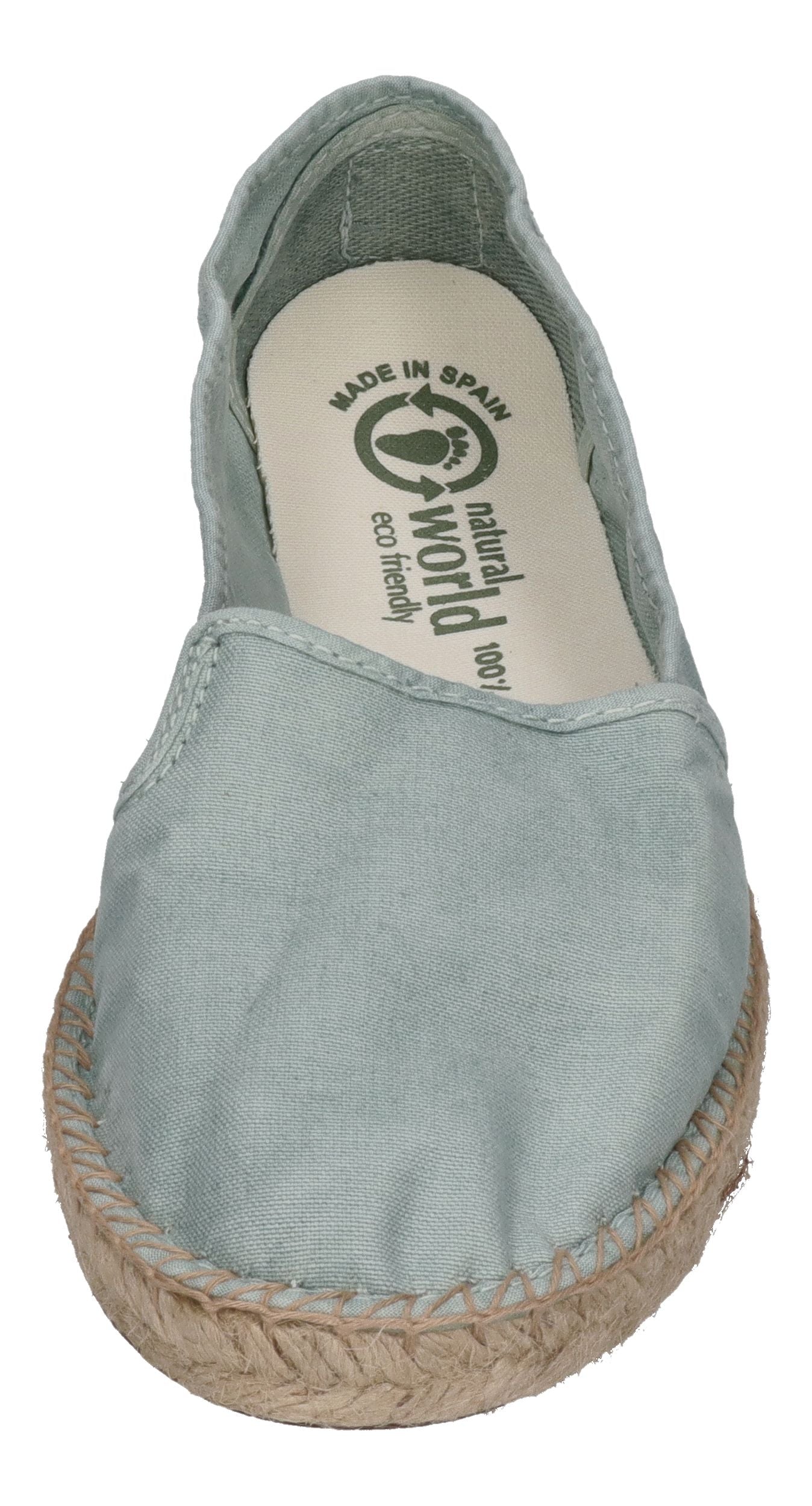NATURAL WORLD Espadrilles - OLD MERLE 625E - aqua enz 640