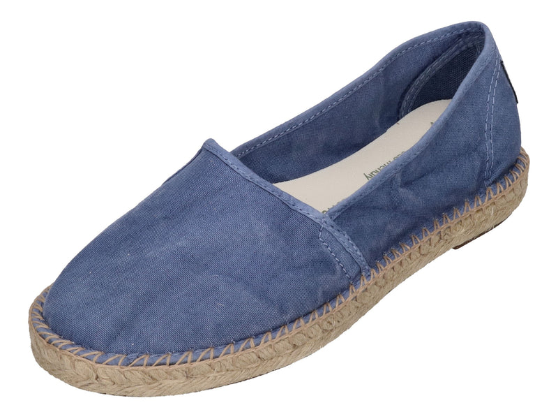 NATURAL WORLD Espadrilles - OLD MERLE 625E celeste enz 690