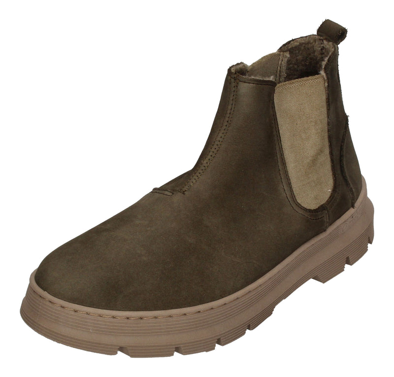 NATURAL WORLD Herren Chelsea-Boots PEONIA 7182-878 forest