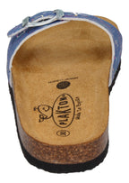 PLAKTON Kinderschuhe - Pantoletten BOM 130001 Jeans-4