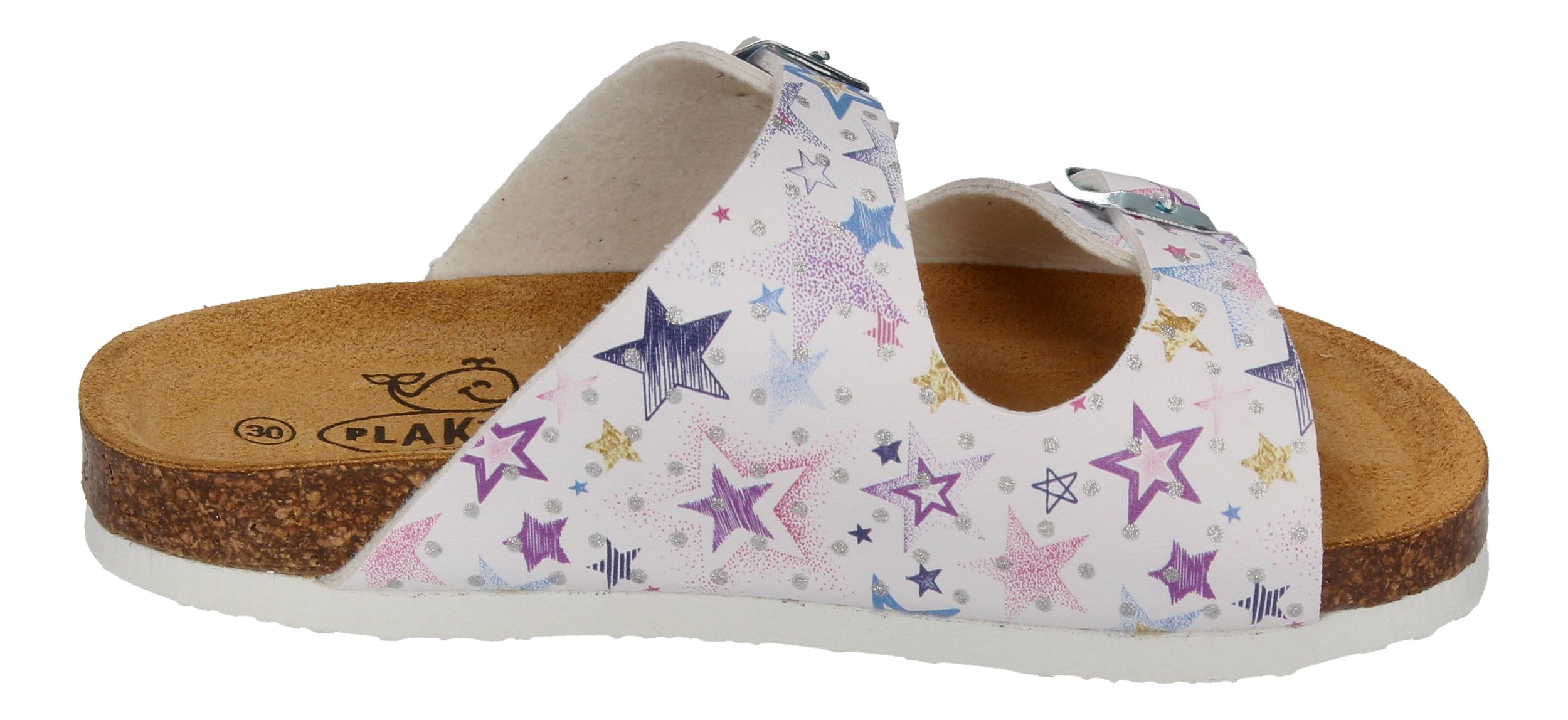 PLAKTON Kinderschuhe - Pantoletten PLUTON 130047 blanco-3