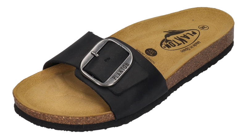 PLAKTON Damenschuhe Pantoletten - BIS 3 181018 - negro