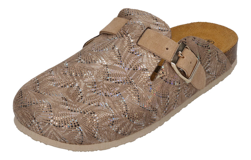 PLAKTON Damenschuhe Clogs BLOGG 181539 beige fango