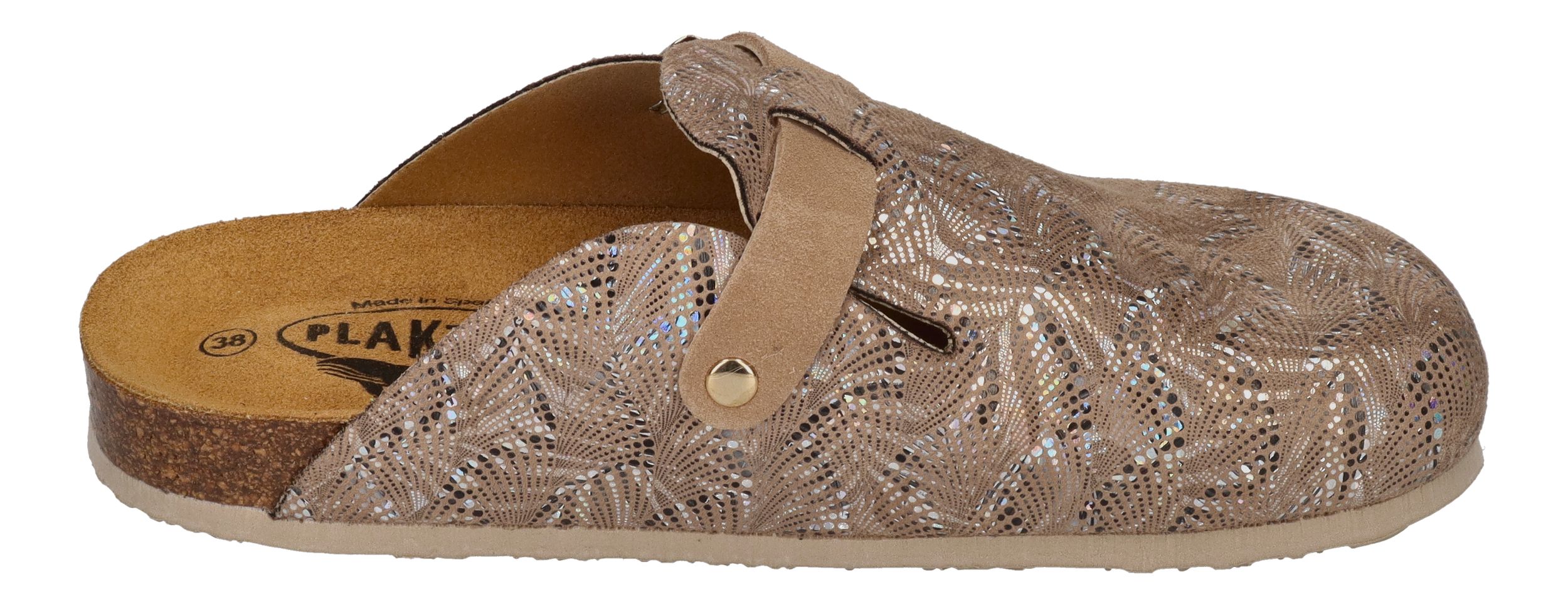 PLAKTON Damenschuhe Clogs BLOGG 181539 beige fango