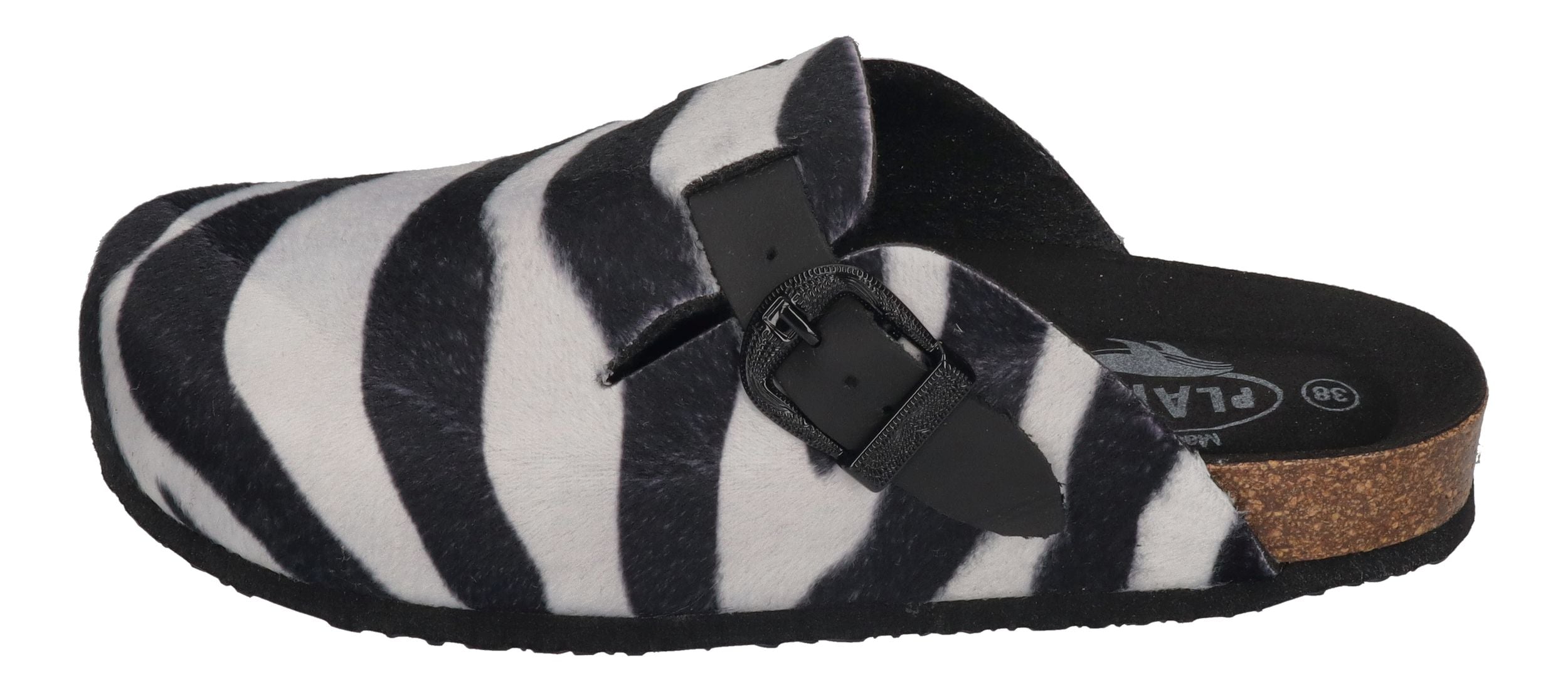 PLAKTON Damenschuhe Clogs BLOGG 181539 zebra negro