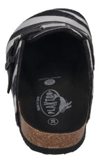 PLAKTON Damenschuhe Clogs BLOGG 181539 zebra negro