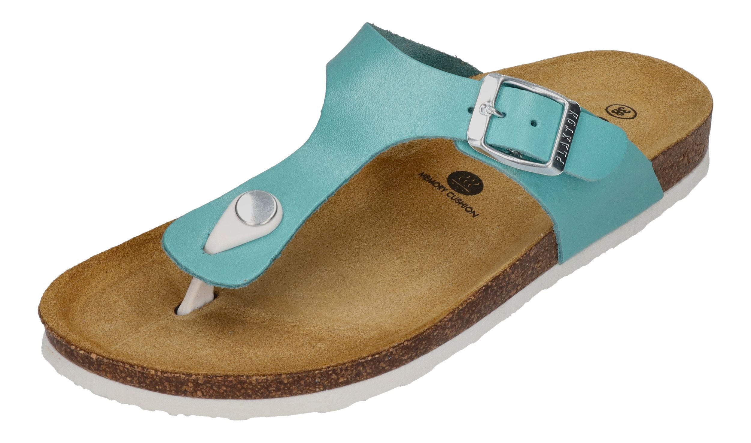 PLAKTON Damenschuhe Zehentrenner - BOLERO 181671 - agua