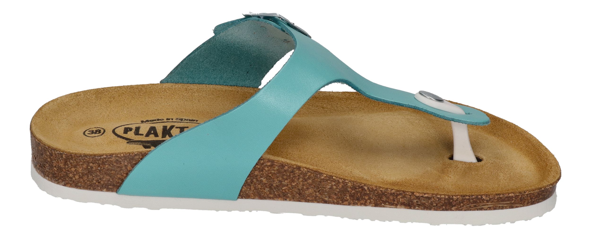 PLAKTON Damenschuhe Zehentrenner - BOLERO 181671 - agua