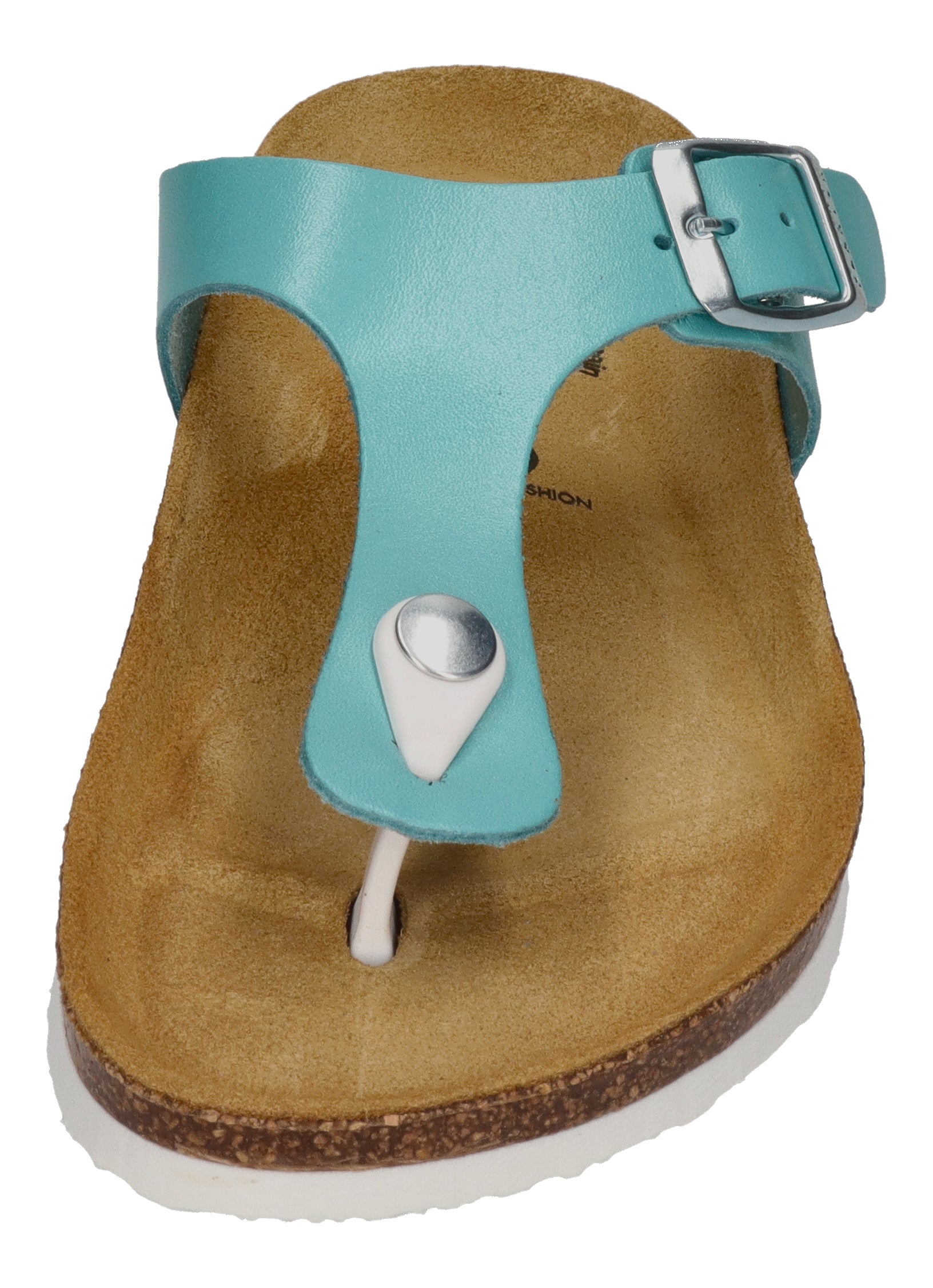 PLAKTON Damenschuhe Zehentrenner - BOLERO 181671 - agua