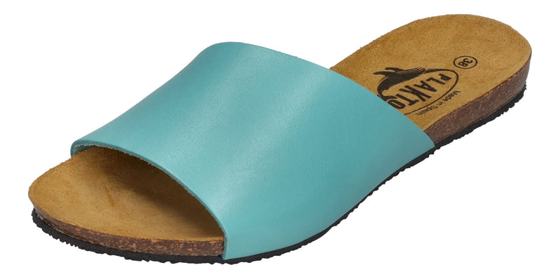 PLAKTON Damenschuhe Pantoletten - BLOGG 575538 - agua