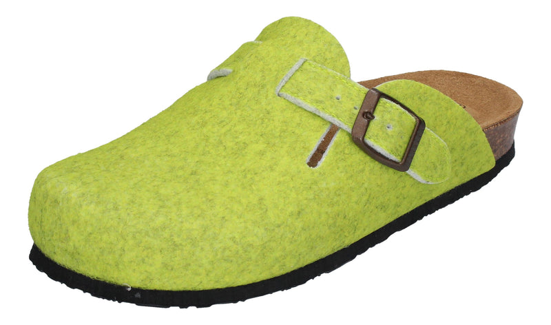 PLAKTON Damenschuhe Hausschuhe - BLOGG 181539 - verde 8-0