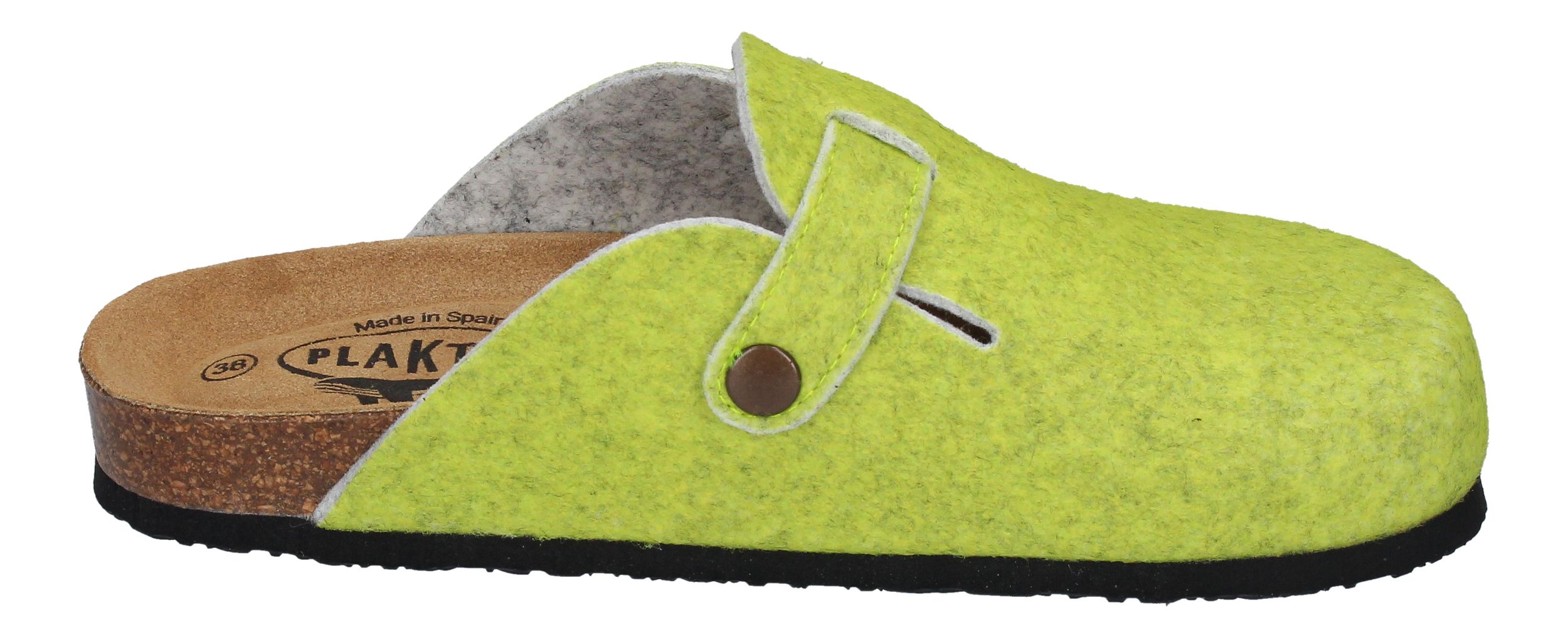 PLAKTON Damenschuhe Hausschuhe - BLOGG 181539 - verde 8-3