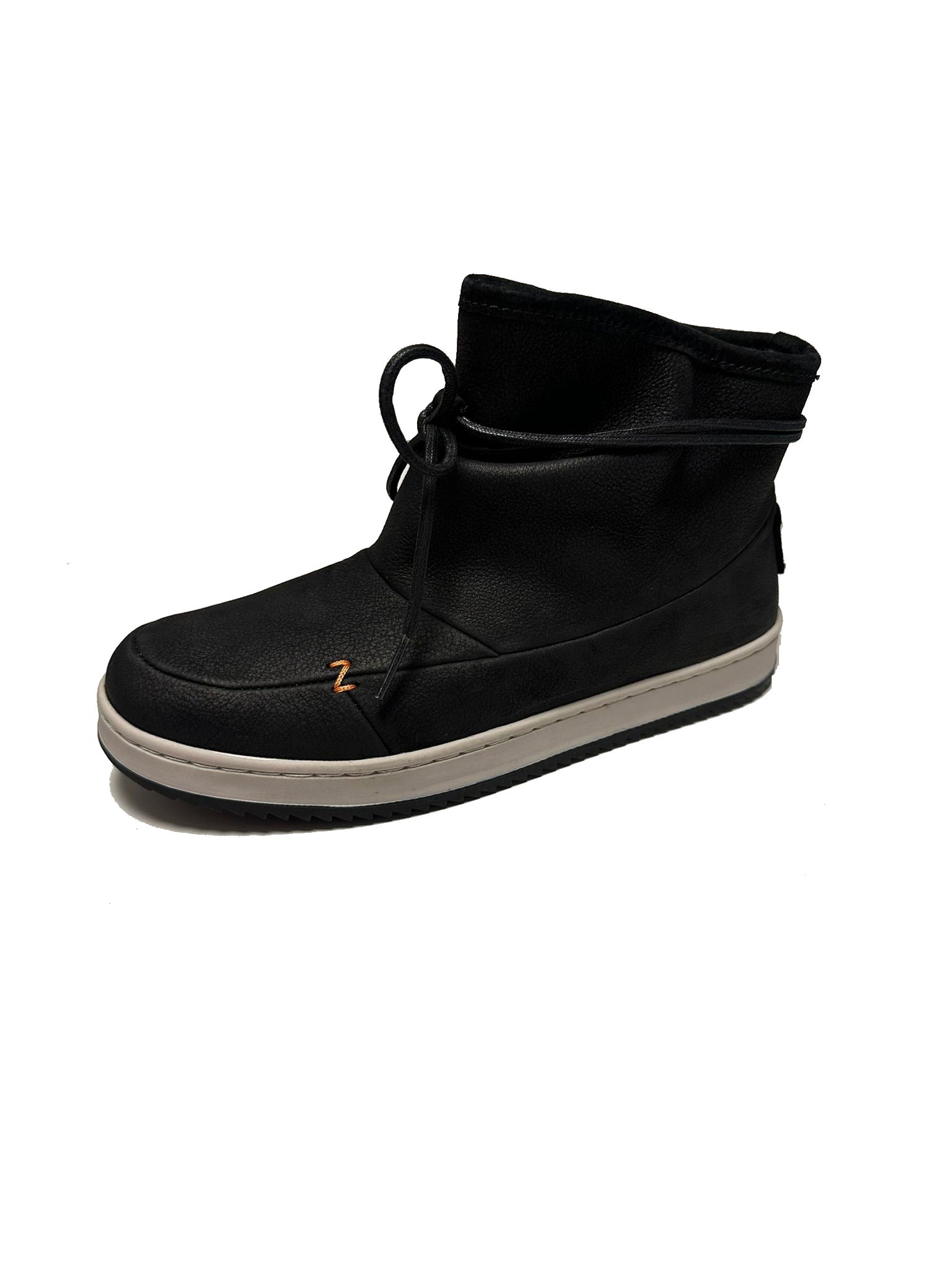 HUB FOOTWEAR Damen Booties QUEEN Oiled Nubuck black lt bone blk
