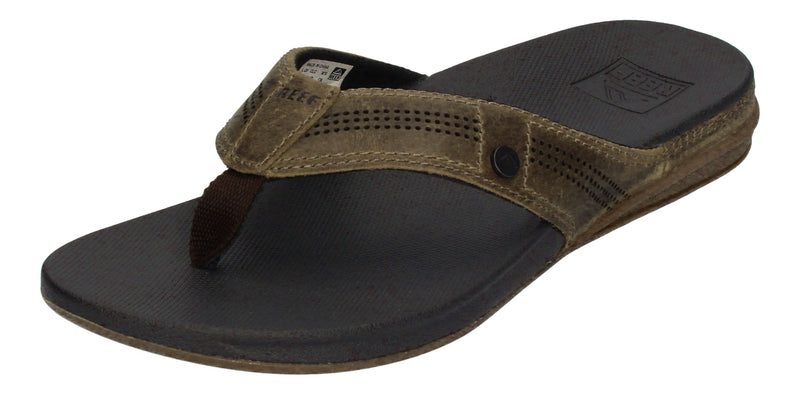 REEF - REDUZIERT - Zehentrenner CUSHION LUX - tan black-0