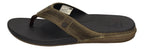 REEF - REDUZIERT - Zehentrenner CUSHION LUX - tan black-1