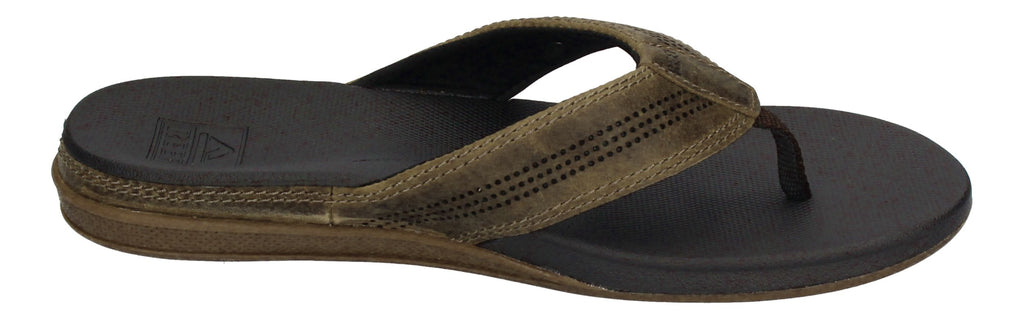 REEF - REDUZIERT - Zehentrenner CUSHION LUX - tan black-3