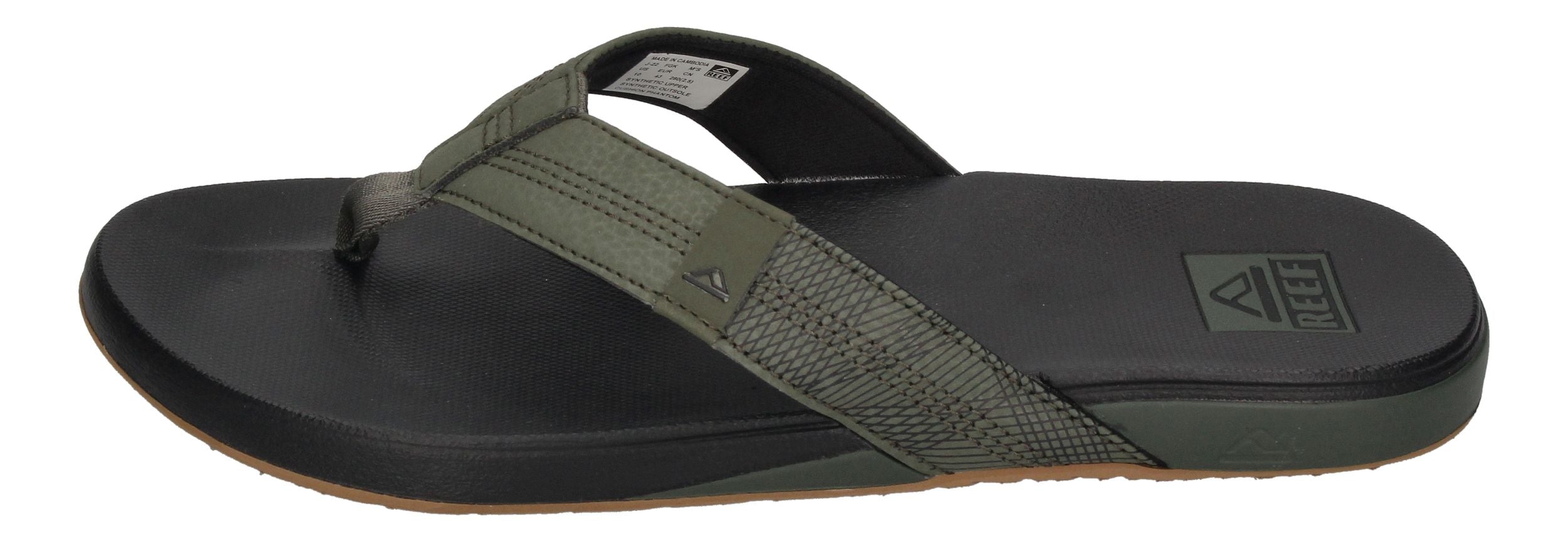 REEF Herren Zehentrenner - CUSHION PHANTOM - olive-1