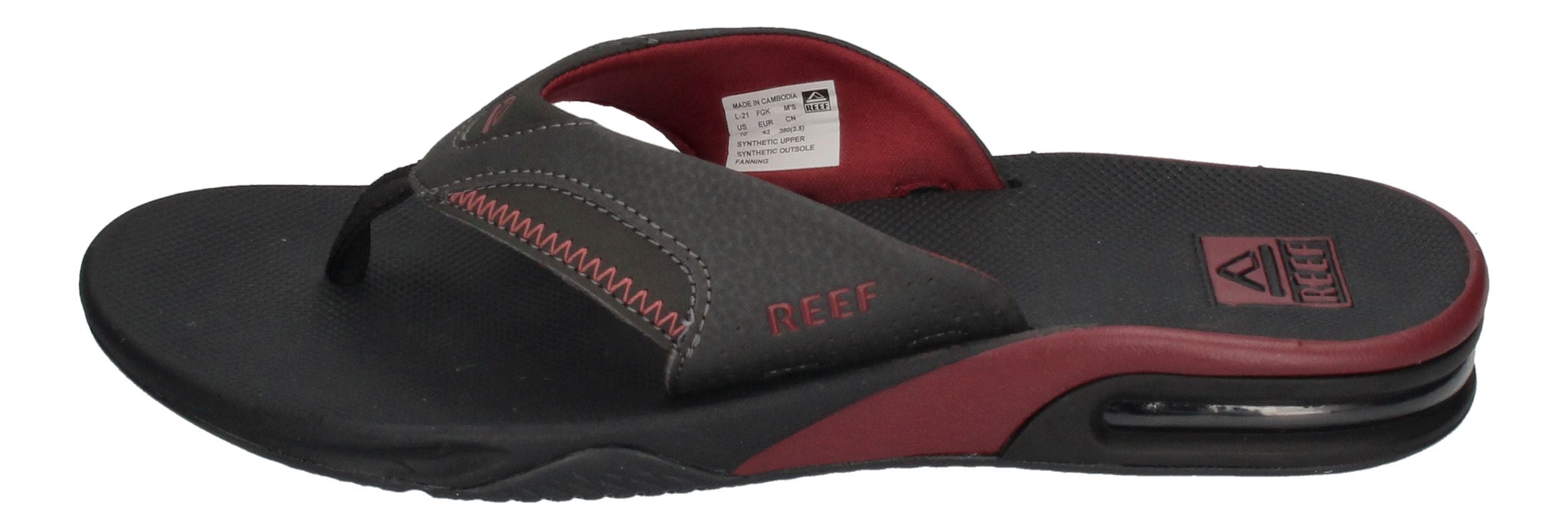 REEF in Übergröße - Zehentrenner FANNING - red raven-1