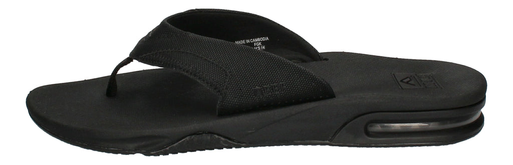 REEF Zehentrenner mit Flaschenöffner FANNING all black-1