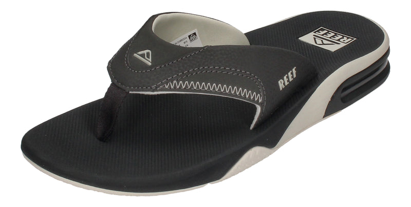 REEF Herren Zehentrenner FANNING CI7305 - raven white-0