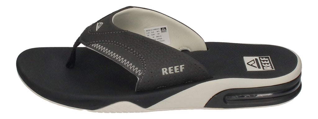 REEF Herren Zehentrenner FANNING CI7305 - raven white-1