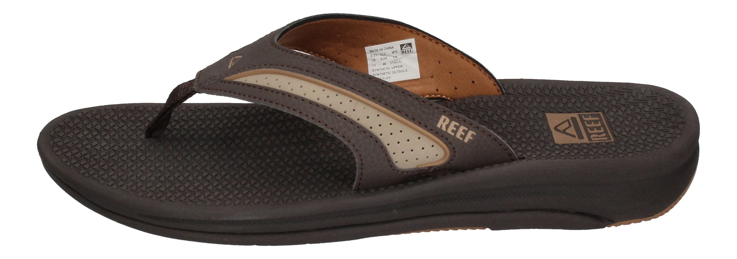 REEF - REDUZIERT - Zehentrenner FLEX - dark brown tan-1