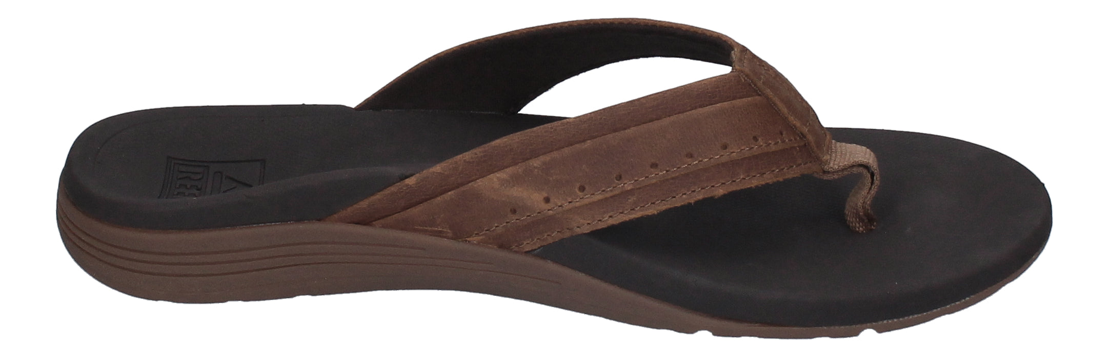 REEF Zehentrenner REDUZIERT LEATHER ORTHO SPRING brown-3